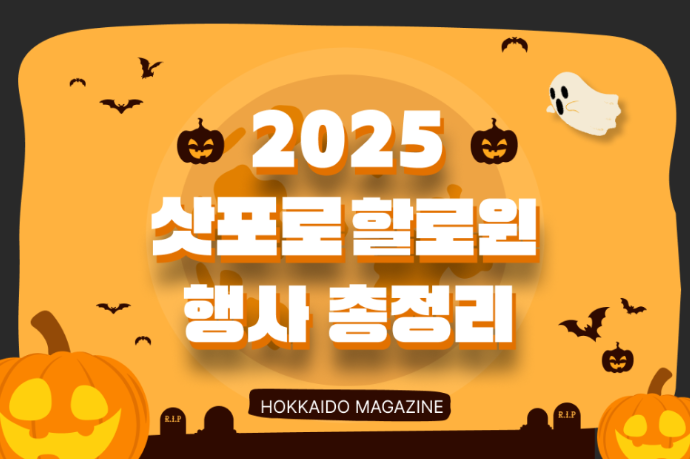 삿포로 할로윈 어디서 즐길까? | 2025 삿포로 할로윈 행사 총정리🎃